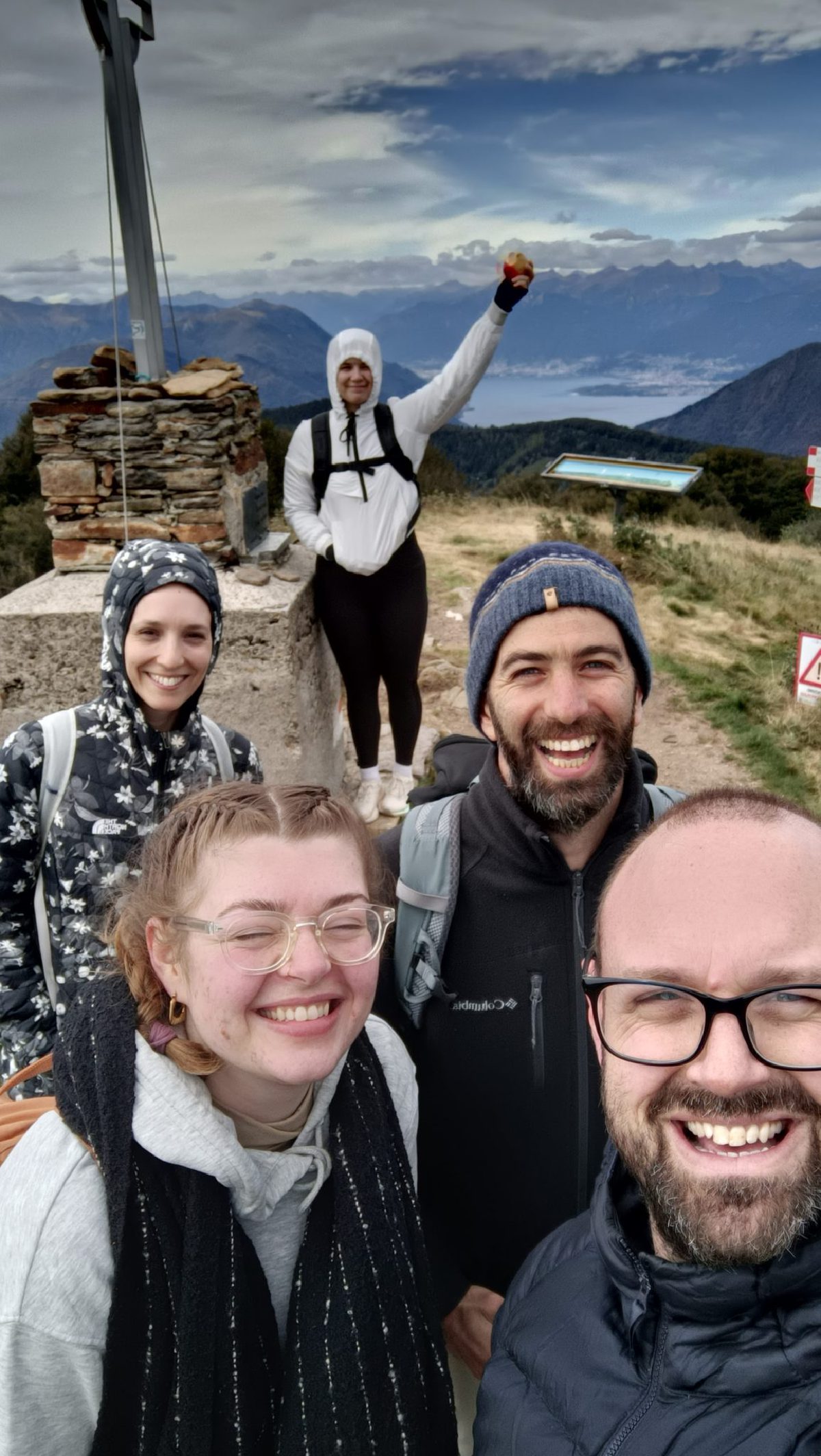 Alpe Cole café & Spalavera hike, near Montino