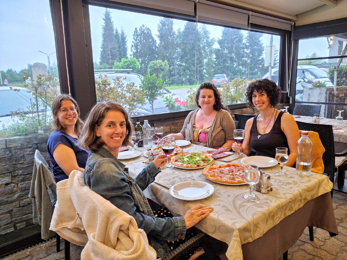 Pizzeria Al Sole & viewpoint, near Montino